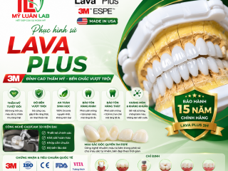 Phục Hình Sứ Lava Plus